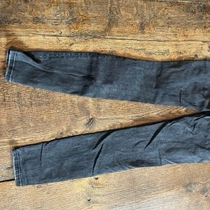black ripped American eagle jeans